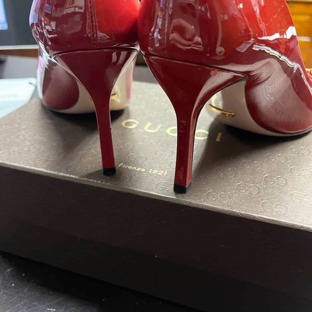 Gucci Red Heels 👠 - Picture 4 of 8